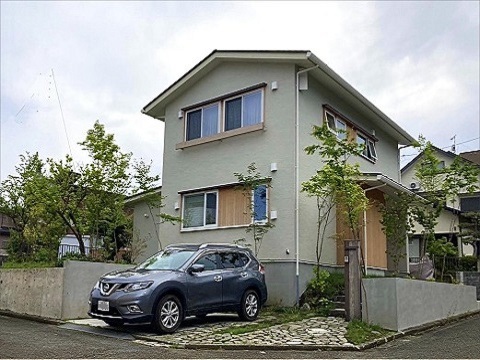 神奈川県秦野市　新築外構 既存のものを活かしながら　Ｈ様邸