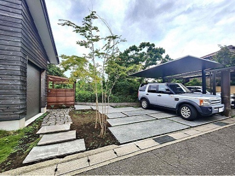 神奈川県鎌倉市　手付かず外構・庭を使いやすく心地良い空間に。Ｔ様邸