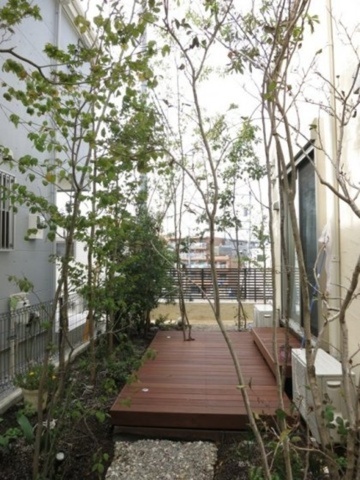 ご家族のお悩みを解消した手付かずのお庭を雑木の庭に　神奈川県綾瀬市Ｍ様邸
