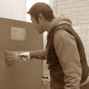 五十嵐親方　左官職人