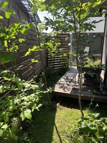 神奈川県横浜市　新築外構 「 隙あらばモリニワ！ 」の外構・庭工事　Ｔ様邸