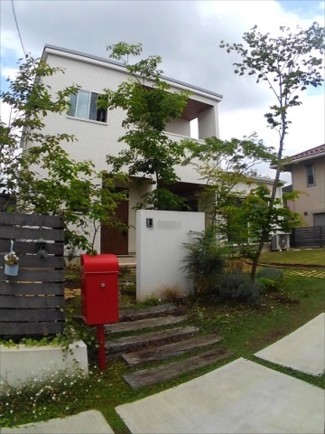 神奈川県厚木市　新築外構 ＤＩＹで進化し続けるナチュラルガーデンのある家　Ｋ様邸